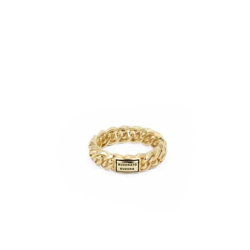 Buddha to Buddha Herrenring Nathalie XS Gold Vermeil