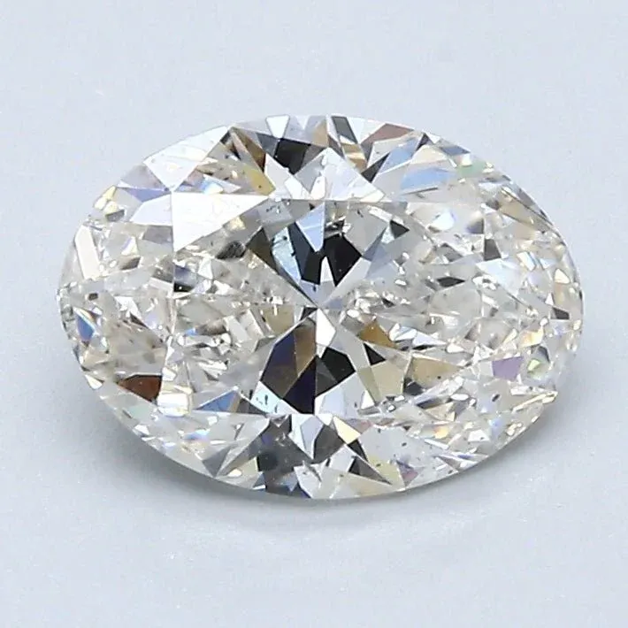 1 Carat Oval - Natural Diamond - 1.3 - H - SI1 - EX - VG - Diamonds By Rothschild