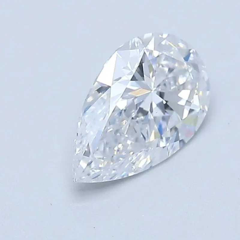 1 Carat Pear - Natural Diamond - 1.01 - D - SI1 - EX - EX - VG - Diamonds By Rothschild