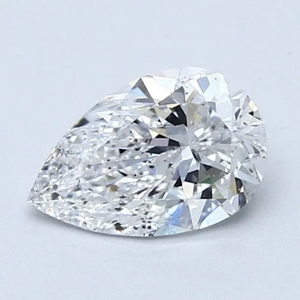 1 Carat Pear - Natural Diamond - 1.2 - D - SI2 - VG - EX - VG - Diamonds By Rothschild