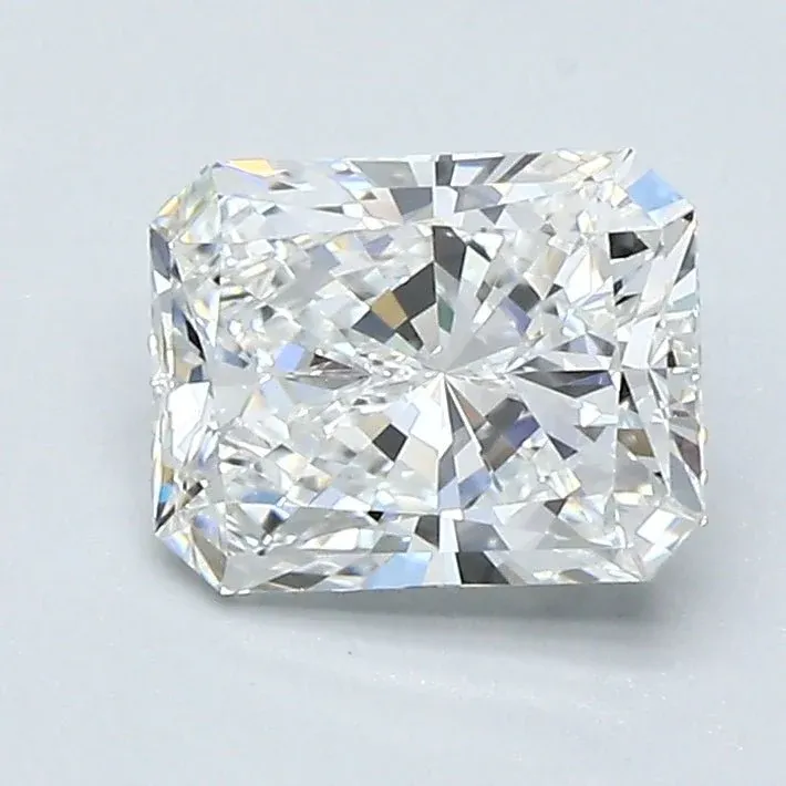 1 Carat Radiant - Natural Diamond - 1.2 - F - VVS2 - VG - EX - EX - Diamonds By Rothschild