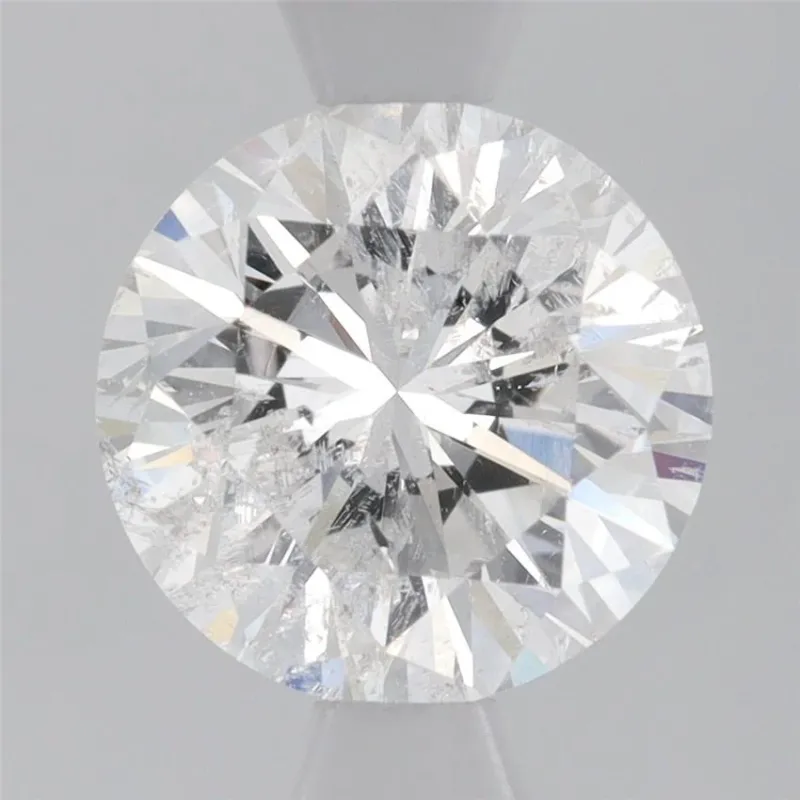 1 Carat Round Cut Post-Consumer Diamond - F I2 - 1.30ct - 242254 - Diamonds By Rothschild