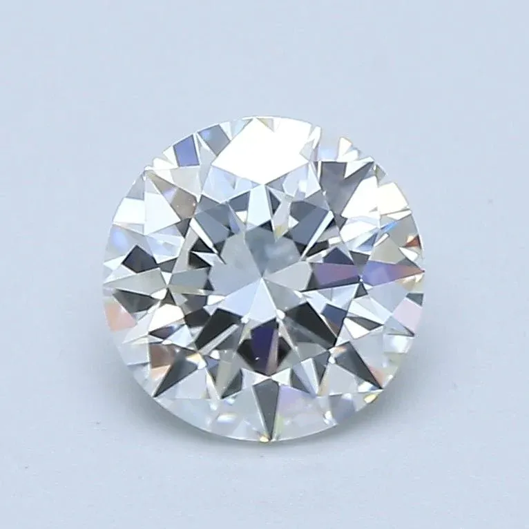 1 Carat Round - Natural Diamond - 1.07 - F - VS1 - EX - EX - EX - Diamonds By Rothschild