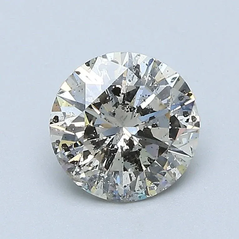1 Carat Round - Natural Diamond - 1.11 - J - I1 - EX - EX - VG - Diamonds By Rothschild