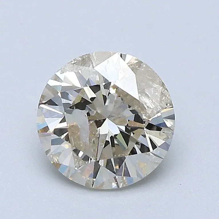 1 Carat Round - Natural Diamond - 1.23 - K* - I2 - VG - VG - VG - Diamonds By Rothschild