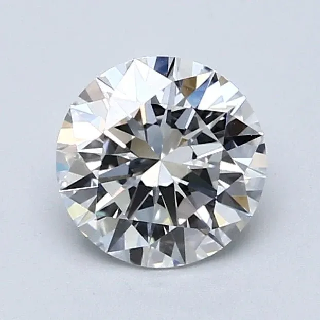 1 Carat Round - Natural Diamond - 1.3 - D - VS1 - EX - EX - EX - Diamonds By Rothschild