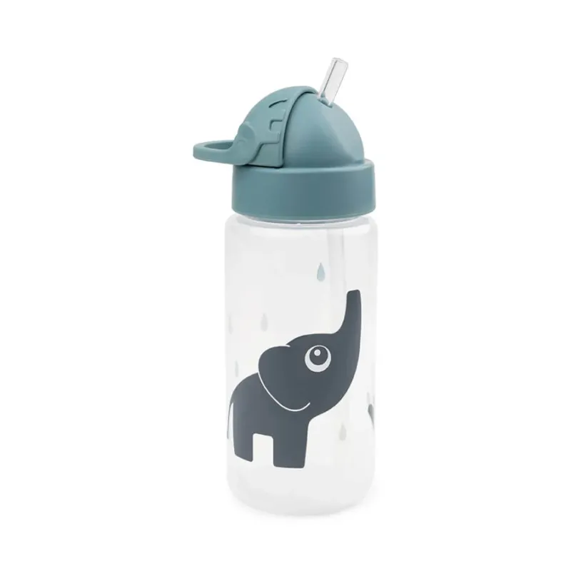 Drikkedunk m/ sugerør - Elphee - Blå - 350 ml