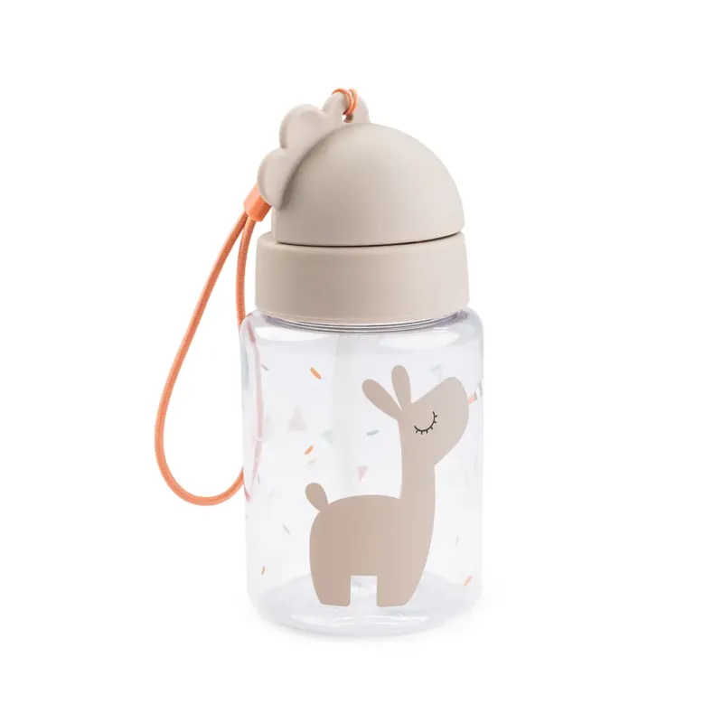 Drikkedunk m/sugerør Celebration Sand 280 ml