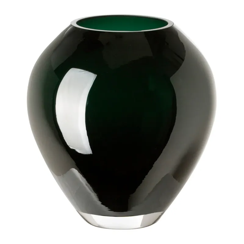 Vase – Mundgeblasenes Glas, Zeitlose Form, Elegante Optik - Livia | Fink Living