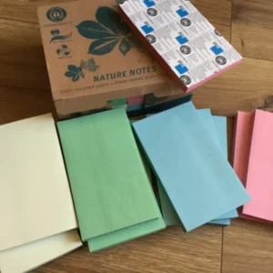 12 Haftnotiz-Blöcke groß in 4 Farben