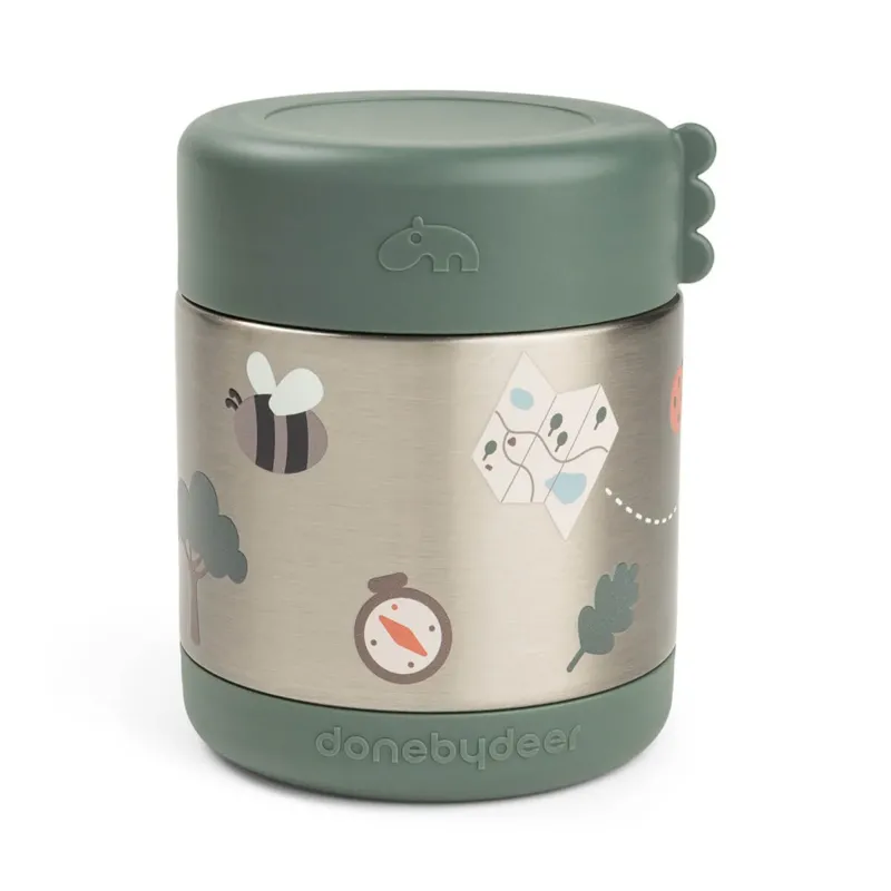 Termo madkrukke – Tiny Trails – Grøn – 300 ml