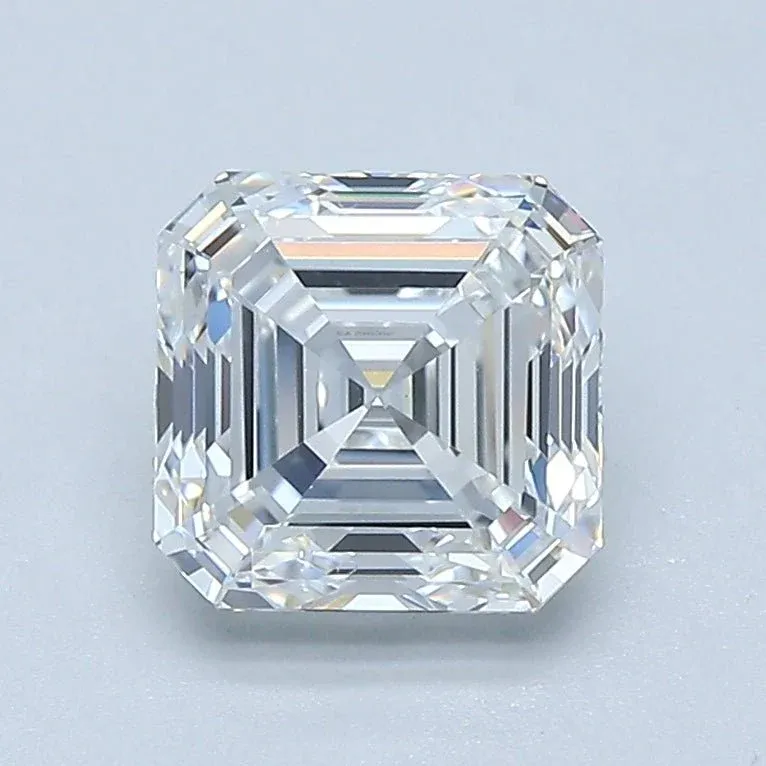 1.5 Carat Asscher - Natural Diamond - 1.51 - E - VS1 - VG - EX - EX - Diamonds By Rothschild