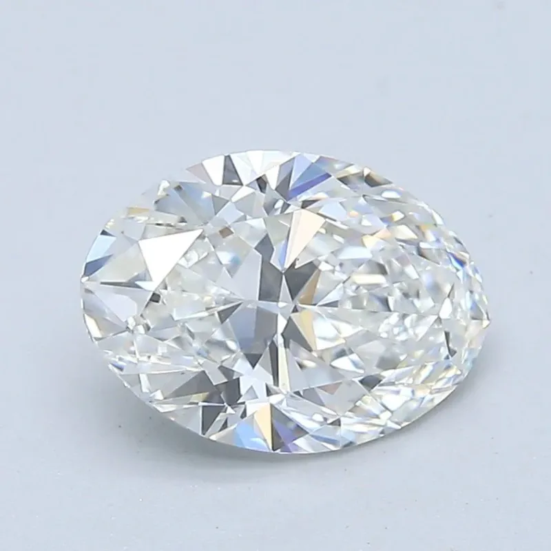 1.5 Carat Oval - Natural Diamond - 1.5 - F - VS1 - EX - EX - Diamonds By Rothschild