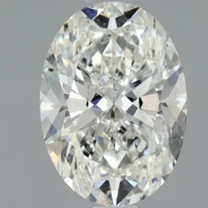 1.5 Carat Oval - Natural Diamond - 1.5 - G - SI2 - EX - EX - Diamonds By Rothschild