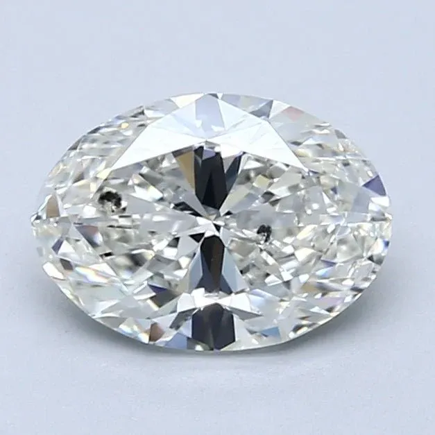 1.5 Carat Oval - Natural Diamond - 1.5 - I - SI2 - VG - VG - VG - Diamonds By Rothschild