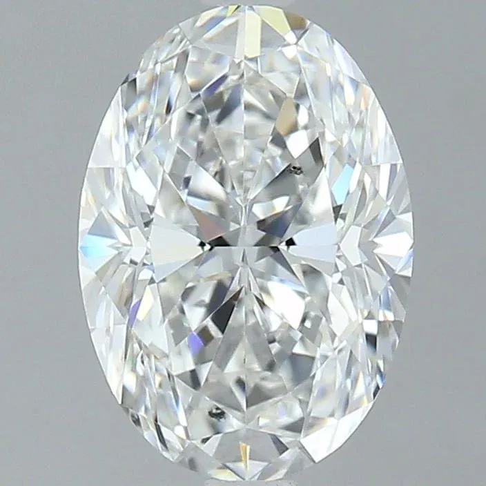 1.5 Carat Oval - Natural Diamond - 1.51 - F - SI1 - VG - EX - VG - Diamonds By Rothschild