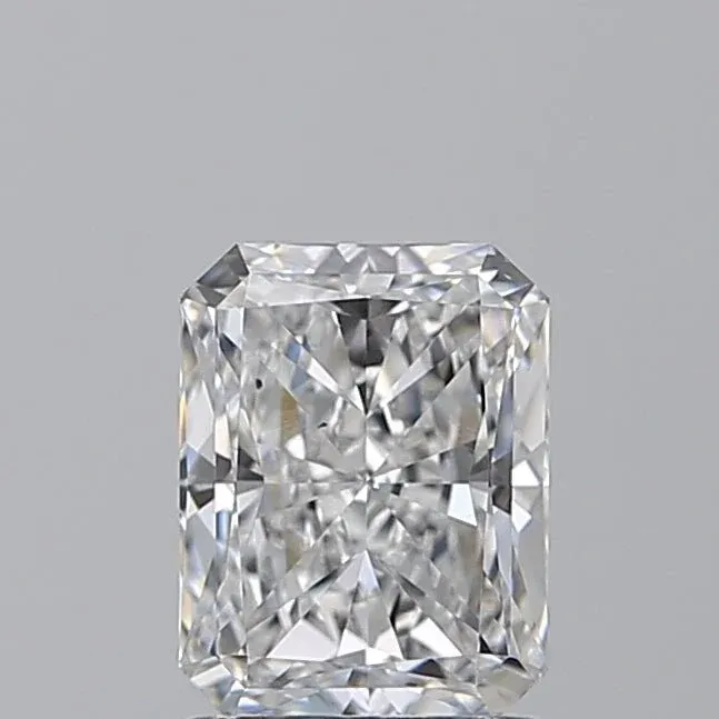 1.5 Carat Radiant - Natural Diamond - 1.5 - D - SI1 - VG - EX - VG - Diamonds By Rothschild