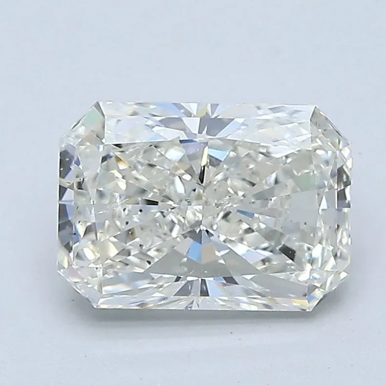1.5 Carat Radiant - Natural Diamond - 1.7 - H - SI2 - VG - EX - VG - Diamonds By Rothschild