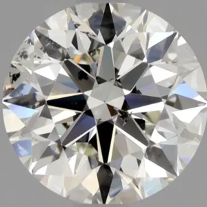 1.5 Carat Round - Natural Diamond - 1.43 - I - SI2 - EX - EX - Diamonds By Rothschild