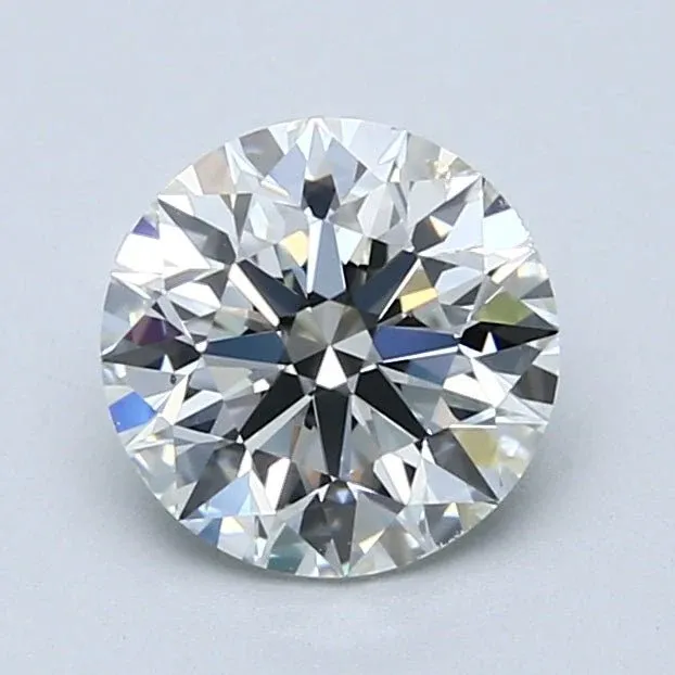 1.5 Carat Round - Natural Diamond - 1.5 - G - SI1 - EX - EX - EX - Diamonds By Rothschild