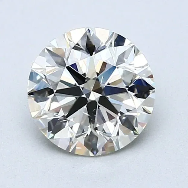 1.5 Carat Round - Natural Diamond - 1.5 - K - SI2 - EX - EX - EX - Diamonds By Rothschild