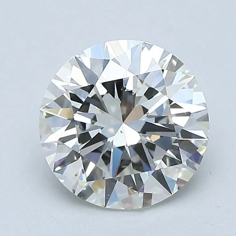 1.5 Carat Round - Natural Diamond - 1.7 - I - SI1 - EX - VG - EX - Diamonds By Rothschild