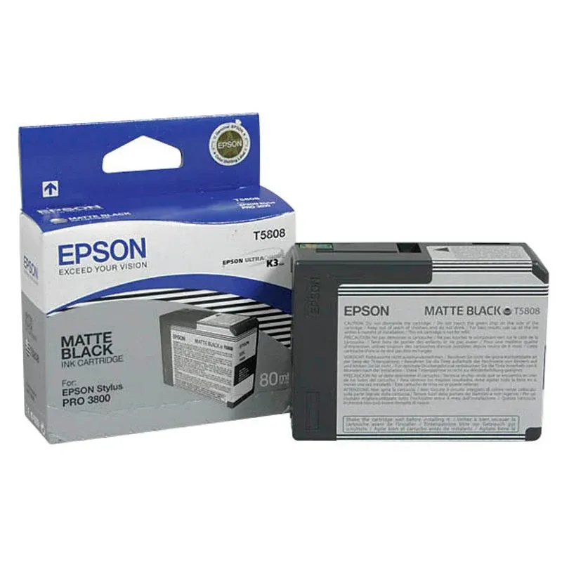 EPSON T5808 matt schwarz Druckerpatrone