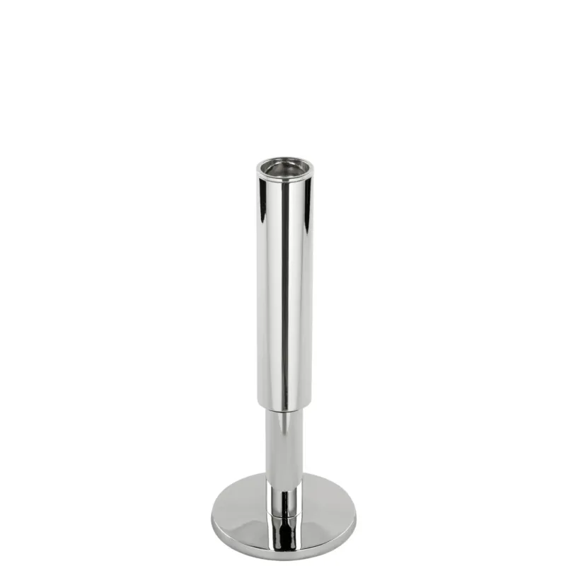 Kerzenständer – Nickeloptik, Stahl, Modern - Ritmo | Fink Living