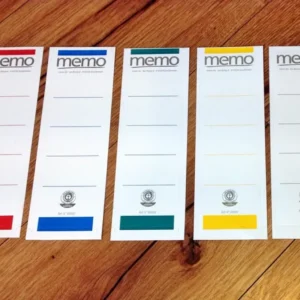 10 Ordnerrücken memo° - Polly Paper
