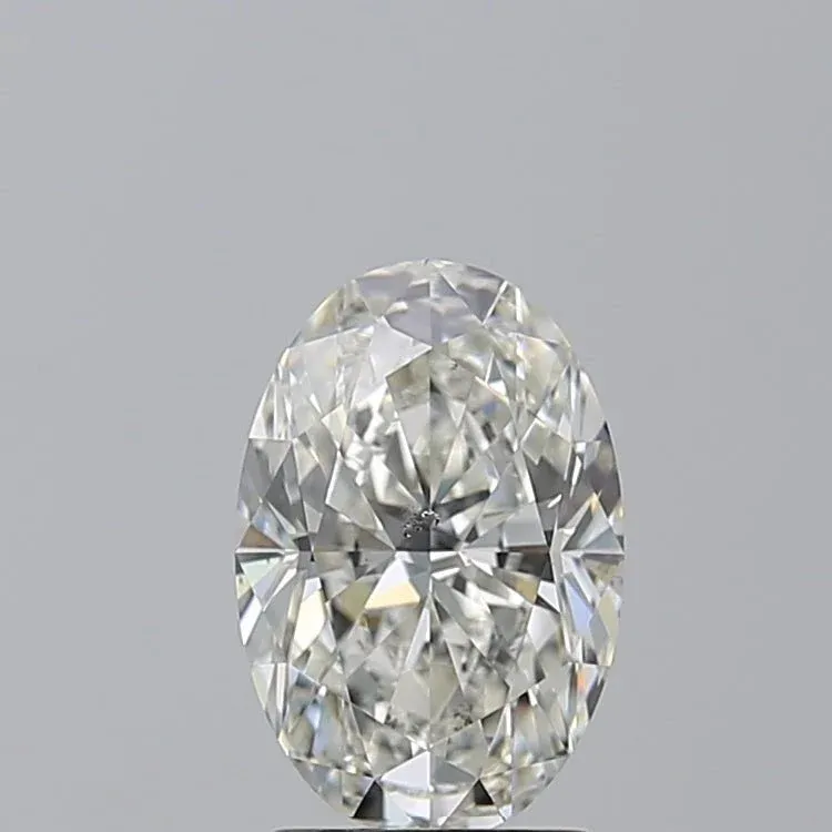 2 Carat Oval - Natural Diamond - 2.01 - H - SI1 - VG - EX - EX - Diamonds By Rothschild