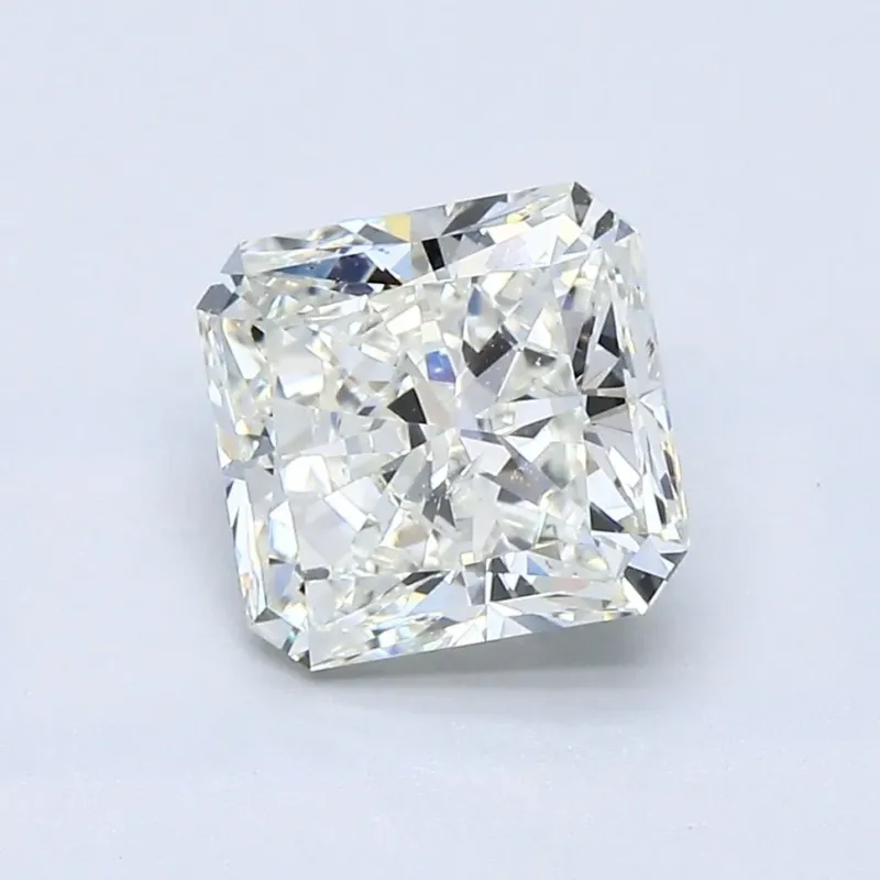 2 Carat Radiant - Natural Diamond - 2 - J - SI2 - VG - EX - EX - Diamonds By Rothschild