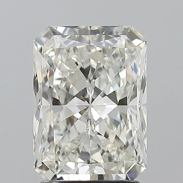 2 Carat Radiant - Natural Diamond - 2.02 - J - SI2 - VG - EX - EX - Diamonds By Rothschild