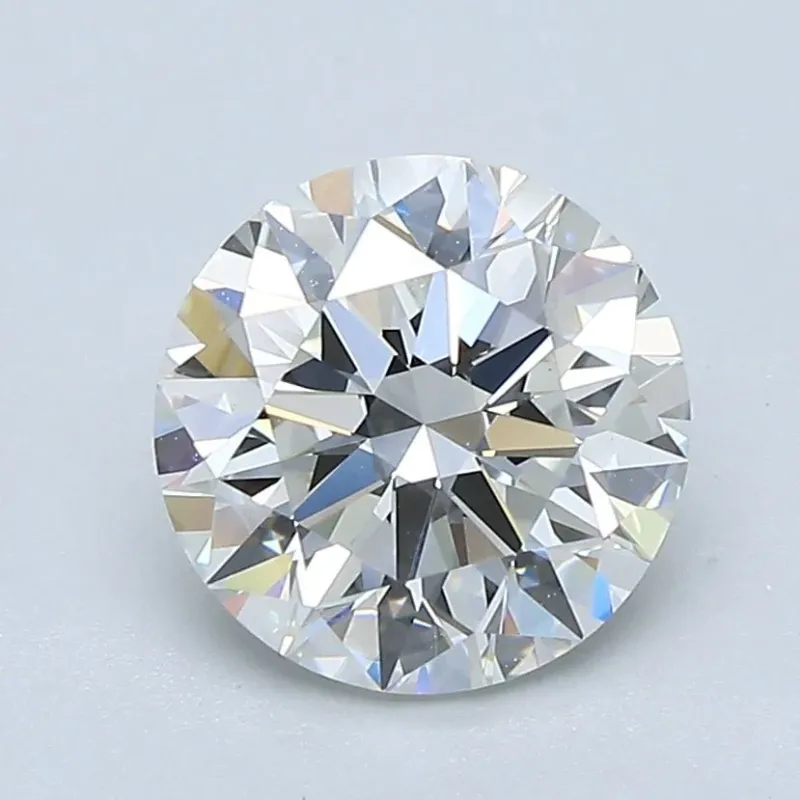 2 Carat Round - Natural Diamond - 1.81 - H - VVS2 - EX - EX - EX - Diamonds By Rothschild