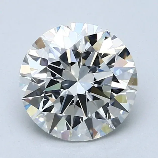 2 Carat Round - Natural Diamond - 2.01 - G - VVS1 - EX - EX - EX - Diamonds By Rothschild