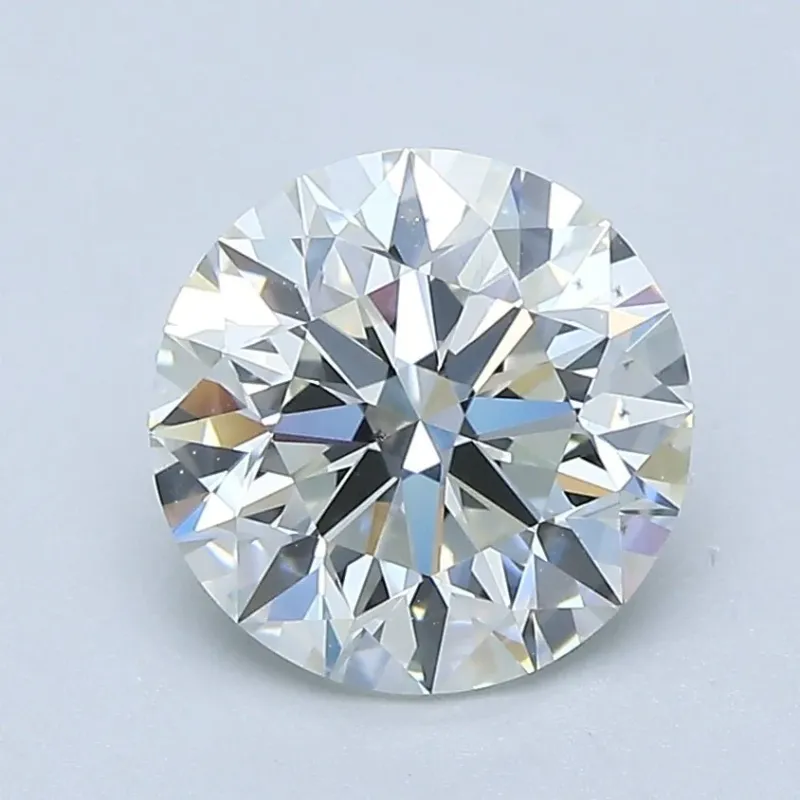 2 Carat Round - Natural Diamond - 2.01 - H - VS2 - EX - EX - EX - Diamonds By Rothschild