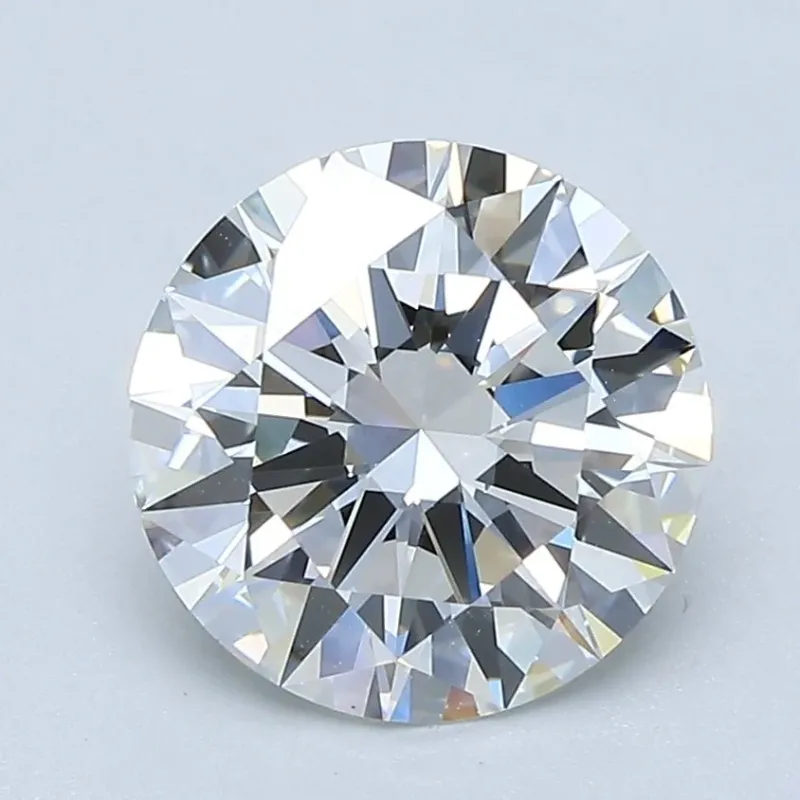 2 Carat Round - Natural Diamond - 2.23 - F - VVS2 - EX - EX - EX - Diamonds By Rothschild