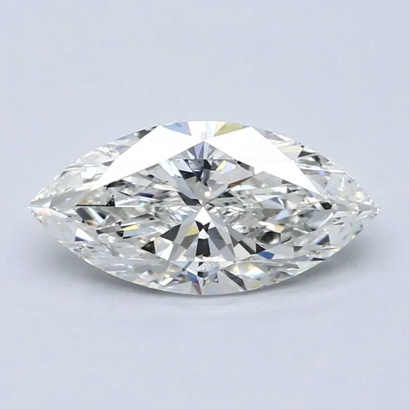 2.5 Carat Marquise - Natural Diamond - 2.51 - H - SI2 - VG - EX - EX - Diamonds By Rothschild