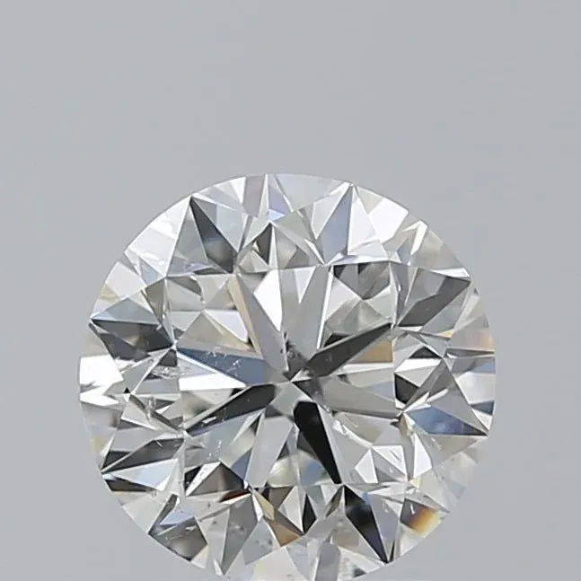 2.5 Carat Round - Natural Diamond - 2.51 - G - SI2 - VG - EX - VG - Diamonds By Rothschild