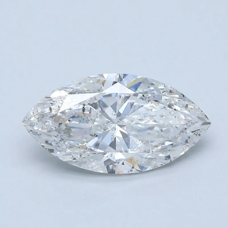 3 Carat Marquise - Natural Diamond - 3.02 - E - SI2 - VG - VG - Diamonds By Rothschild