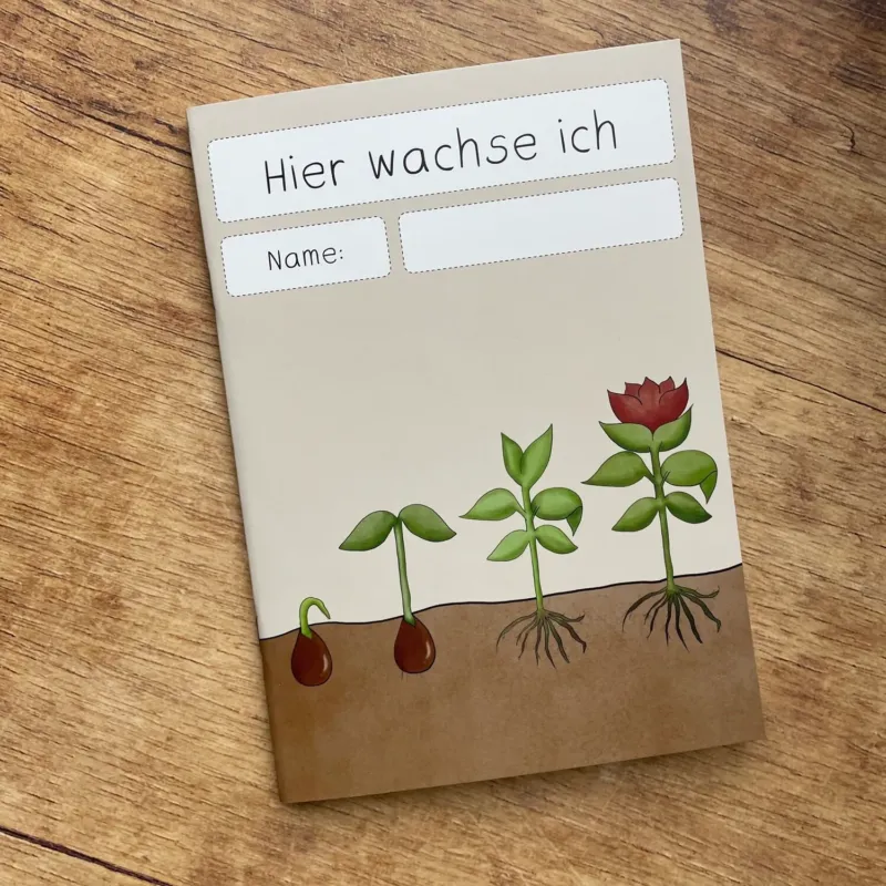 Rückmeldeheft 'Hier wachse ich' - überarbeitete Auflage