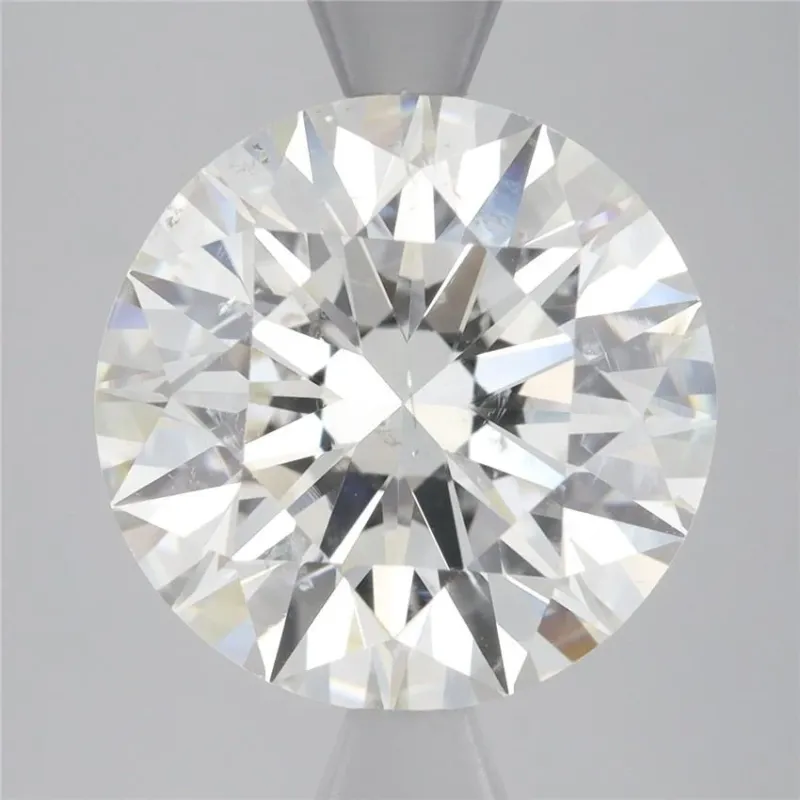3.5 Carat Round Cut Diamond - I SI2 - 3.57ct - 248496 - Diamonds By Rothschild