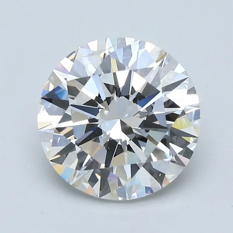 4 Carat Round - Natural Diamond - 4.1 - E - SI2 - EX - EX - EX - Diamonds By Rothschild