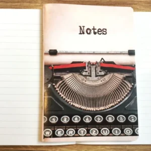 Notizheft A5 Typewriter Notes liniert