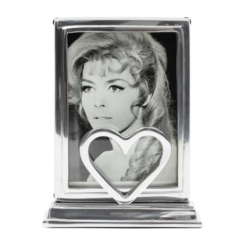 Bilderrahmen - Aluminiumrahmen, Herzdetail, Standfuß - RM Heart | Rivièra Maison