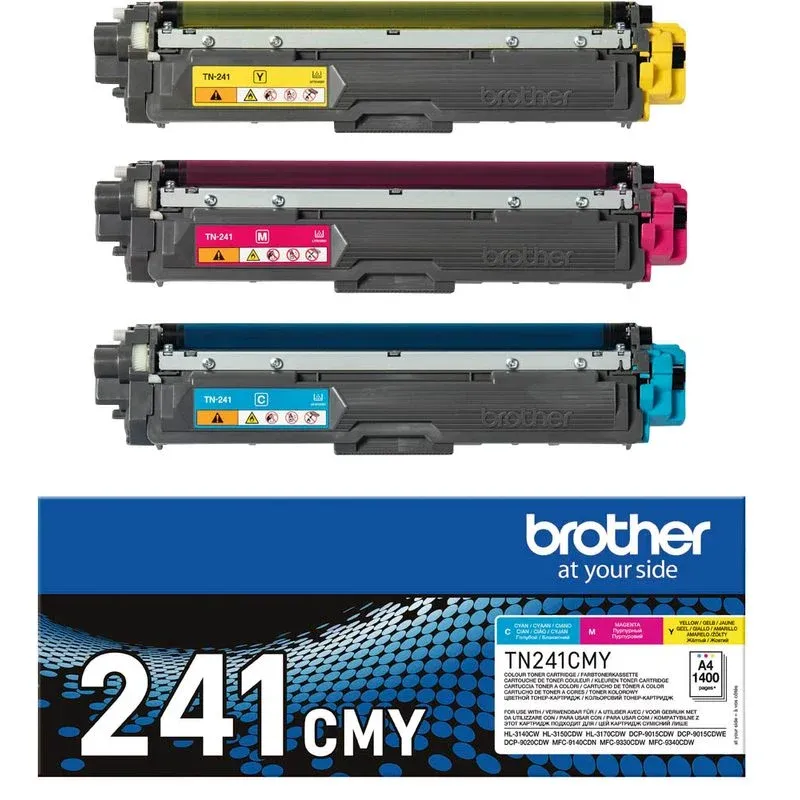 brother TN-241CMY cyan, magenta, gelb Toner, 3er-Set