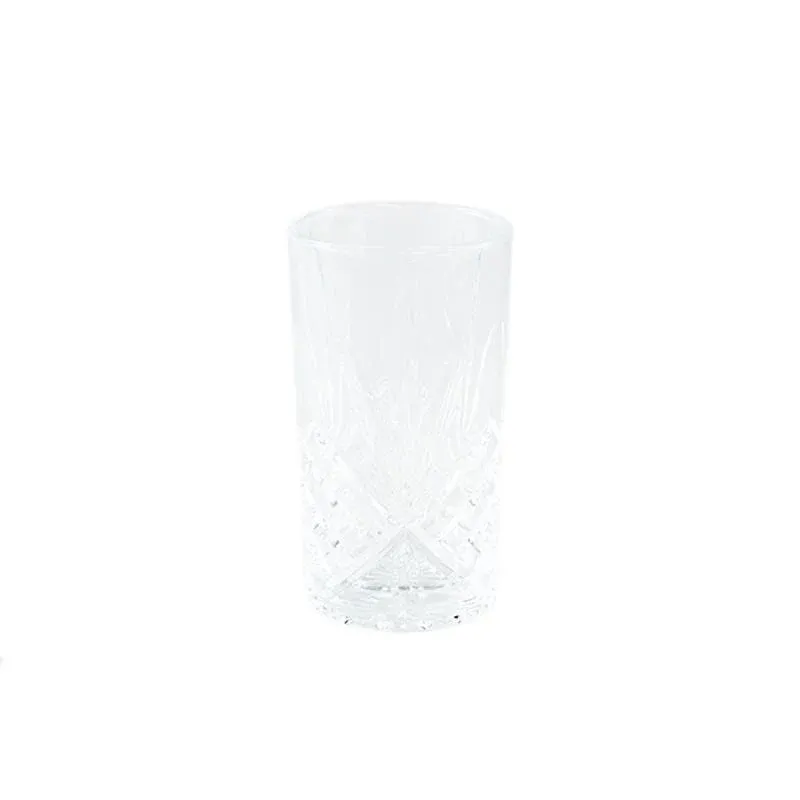 Longdrinkglas – Zylindrische Form, Glas Material, Klare Optik – Glass Crystal | PTMD