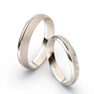 Rauschmayer Trauringe mit 26 Brillanten 0.13 ct. - 72-50035