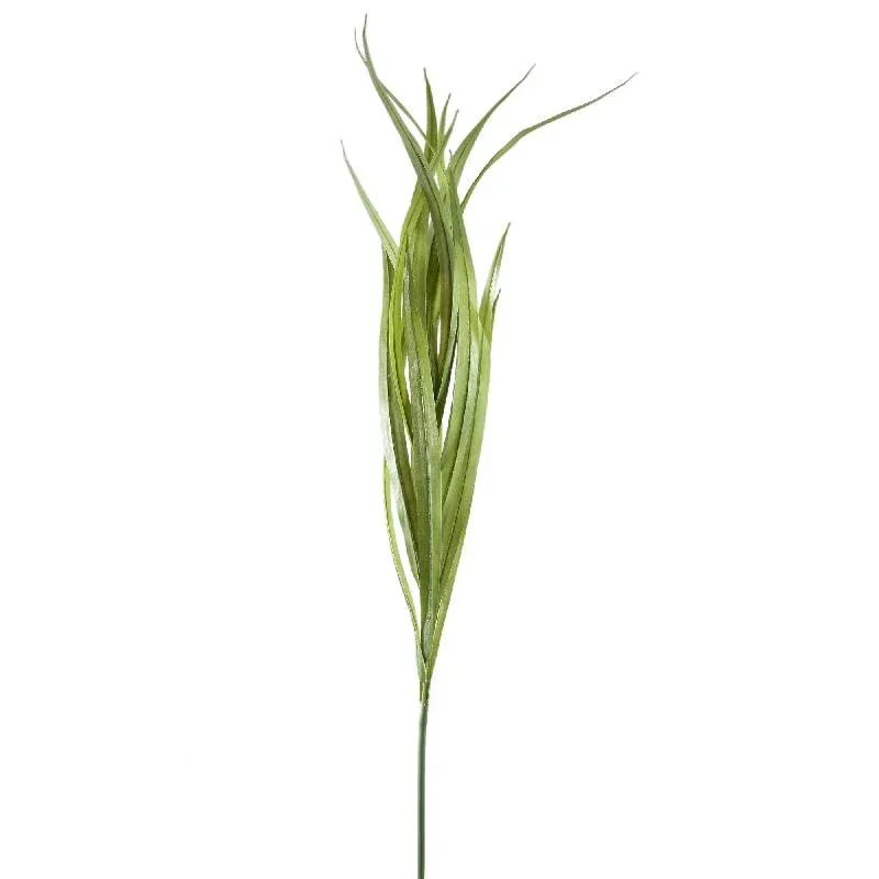 Kunstpflanze - Grüne Yucca Spray, Kunststoff, Metall, Handgefertigt | PTMD