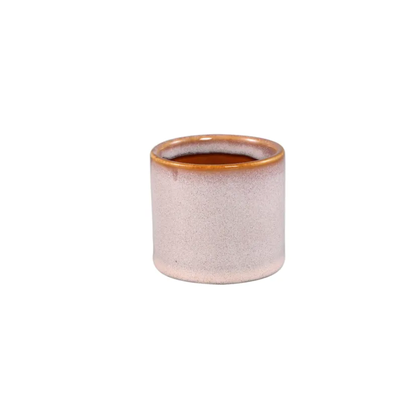 Blumentopf - Keramik, Rundes Design, Glatte Oberfläche, Rosa, XS – Mary | PTMD
