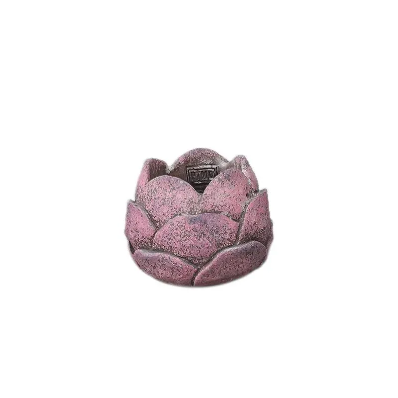 Blumentopf - Zement, Blumenform, Strukturierte Oberfläche, Rosa Farbe, S – Flowi | PTMD